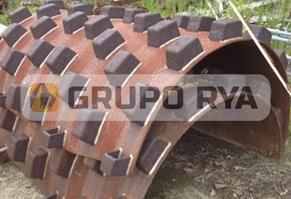 Casco Pata De Cabra Para Compactadora // Grupo RYA